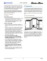 Preview for 4 page of U-Line Echelon 2115RS00 Installation Manual