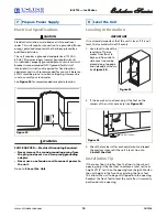 Preview for 14 page of U-Line Echelon BI-2115 Installation Manual