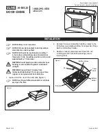 Preview for 1 page of U-Line H-10131 Quick Start Manual