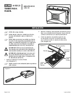 Preview for 2 page of U-Line H-10131 Quick Start Manual