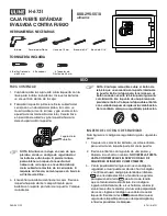 Preview for 4 page of U-Line H-6731 Getting Started