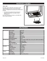 Preview for 6 page of U-Line H-7862 Manual