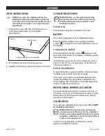 Preview for 3 page of U-Line H-9672 Instruction Manual