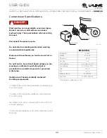 Preview for 32 page of U-Line Marine UMCR015 User Manual & Service Manual