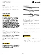 Preview for 12 page of U-Line Outdoor UOCL115SS01A User Manual & Service Manual