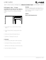 Preview for 21 page of U-Line U-3036RRS-00B User Manual