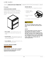 Preview for 24 page of U-Line U-3060DWRINT-00A User Manual & Service Manual