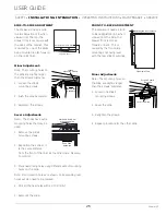 Preview for 25 page of U-Line U-3060DWRINT-00A User Manual & Service Manual