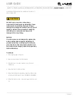 Preview for 24 page of U-Line U-ADA24R13B User Manual & Service Manual