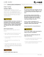 Preview for 10 page of U-Line U-BI95 User Manual & Service Manual