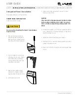 Preview for 14 page of U-Line U-BI95 User Manual & Service Manual