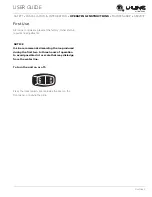 Preview for 19 page of U-Line U-BI95 User Manual & Service Manual