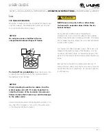 Preview for 20 page of U-Line U-BI95 User Manual & Service Manual