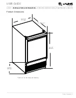 Preview for 9 page of U-Line U-BI98 User Manual & Service Manual