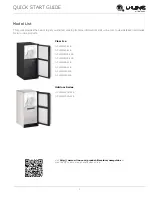 Preview for 4 page of U-Line U-CLR1215S-40B Quick Start Manual