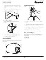 Preview for 21 page of U-Line UCDE215HSS03A User Manual & Service Manual