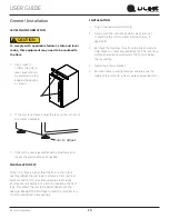 Preview for 15 page of U-Line UCNP115 User Manual & Service Manual