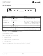 Preview for 20 page of U-Line UCNP115 User Manual & Service Manual