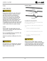 Preview for 12 page of U-Line UHCP115-SS01A User Manual & Service Manual
