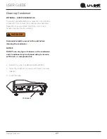 Preview for 27 page of U-Line UHCP115-SS01A User Manual & Service Manual