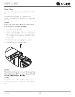 Preview for 14 page of U-Line UHWC515SG01AU User Manual & Service Manual