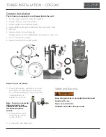 Preview for 4 page of U-Line ULABACKBARCOFFEE4 User Manual