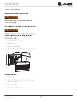 Preview for 11 page of U-Line UMCR014-SC01A User Manual & Service Manual