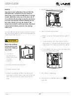 Preview for 25 page of U-Line UOCP115 User Manual & Service Manual