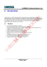 Preview for 4 page of U-Media WST-385L User Manual