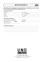 Preview for 45 page of U.N.O Fitness 11070 Manual