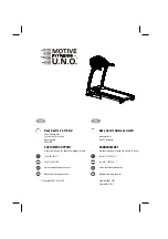 Preview for 40 page of U.N.O MOTIVE FITNESS Speed Master 2.5 Assembly & User Manual