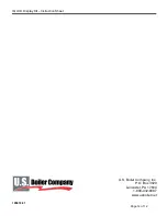 Preview for 12 page of U.S. Boiler Company 105917-01 Instruction Sheet