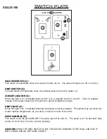 Preview for 4 page of U.S. Products SOLUS-150 Information & Operating Instructions