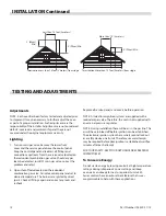 Preview for 12 page of U.S. Range Manitowoc Summit series Installation, Operation & Maintenance Manual