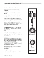 Preview for 13 page of U.S. Range Manitowoc Summit series Installation, Operation & Maintenance Manual