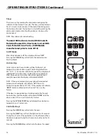 Preview for 14 page of U.S. Range Manitowoc Summit series Installation, Operation & Maintenance Manual