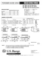 Preview for 2 page of U.S. Range P-6-24BG-2626 Specification