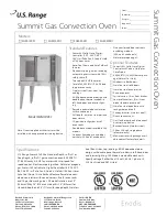 U.S. Range SGM-100D1 Specifications preview