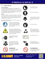 Preview for 3 page of U.S.SAWS CC - Series Operating Manual