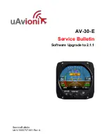 uAvionix AV-30-E Service Manual preview