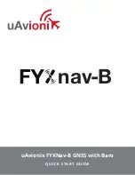 uAvionix FYXNav-B Quick Start Manual preview