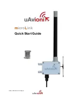 uAvionix microLink Quick Start Manual preview