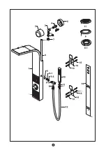 Preview for 5 page of Uberhaus SHOWER COLUMN 14925000 Installation Instructions Manual