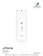 Ubiquiti airFiber 5X AF-5X User Manual preview