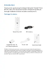 Preview for 2 page of Ubiquiti Rocket Prism 5AC GEN2 Quick Start Manual