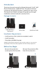 Preview for 2 page of Ubiquiti UVP-Pro Quick Start Manual