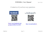 Preview for 17 page of UbiTech LoRa Custos WWDLW Series User Manual