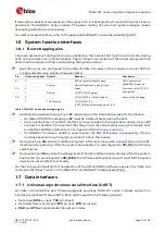 Preview for 10 page of Ublox NINA-W1 Series System Integration Manual