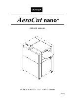 Preview for 1 page of UCHIDA AeroCut nano+ Service Manual