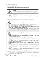 Preview for 2 page of UCHIDA VS-15 Operation Manual